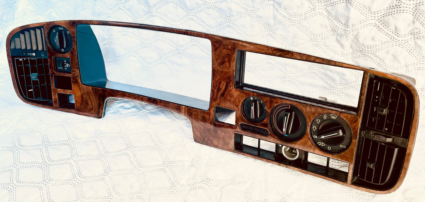 Saab 900 wood veneer dash kit